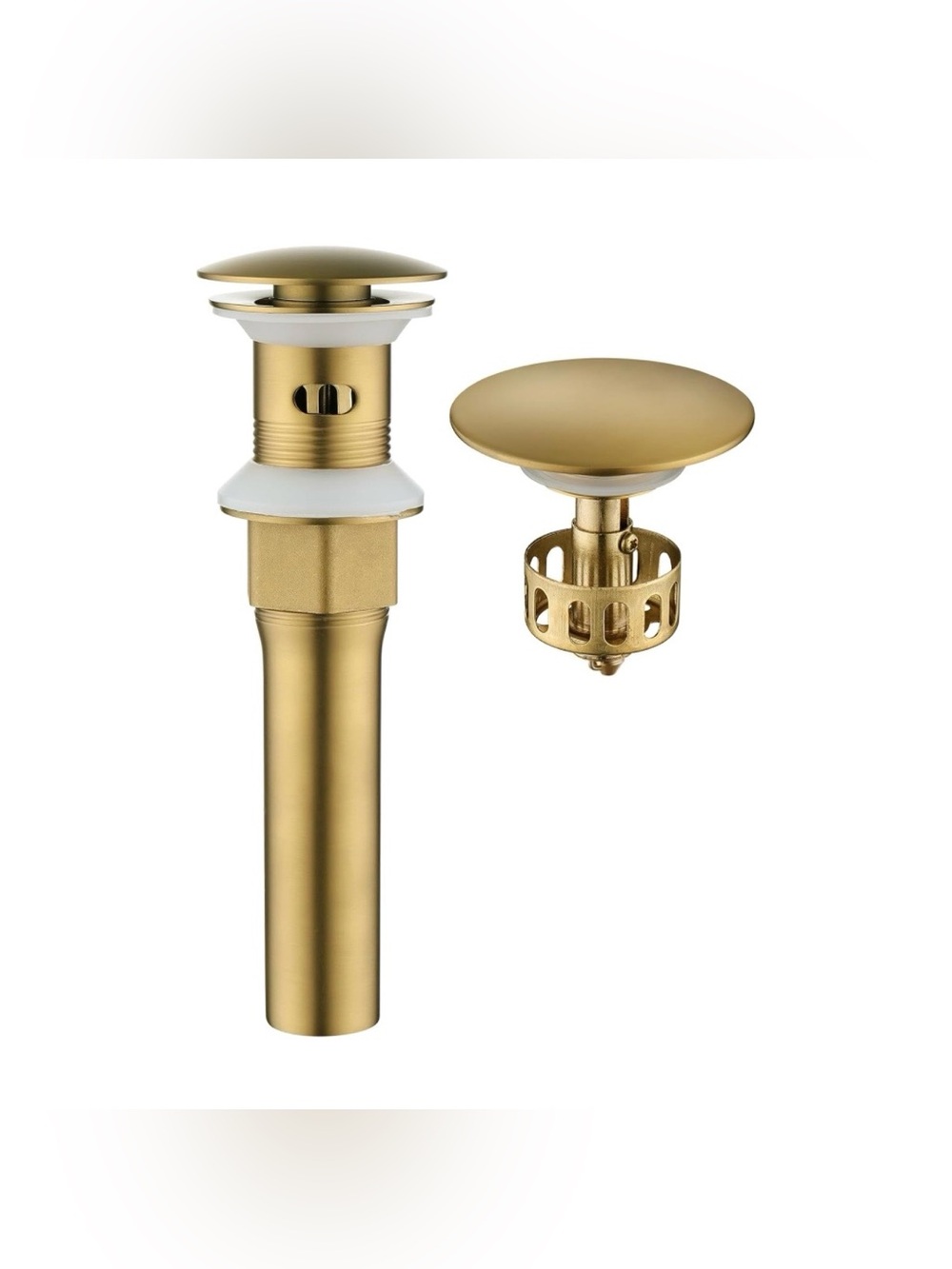 Bathroom Sink Drain Assembly Pop Up Stopper Strainer